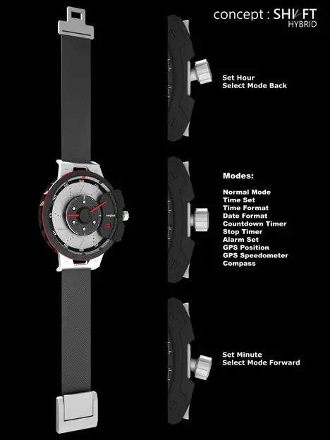 Shift Hybrid Watch