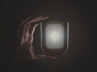 Sh:ne Alarm Clock Also Functions as A Portable Nightlight