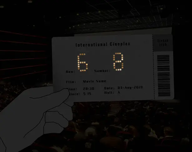 Shiny Movie Tickets Movie Ticket by Li Peitong, Lu Wang, Xin Che, Jingyao Xu and Anqi Liu