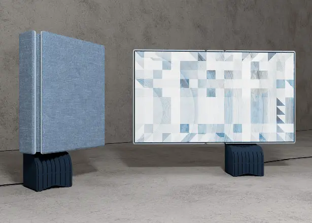 Signal Foldable OLED TV by Jean-Michel Rochette