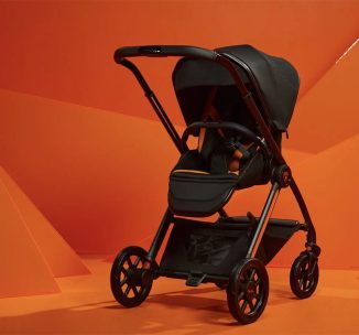 Silver Cross & Lamborghini Presents Supercar Inspired Baby Stroller: Reef AL Arancio