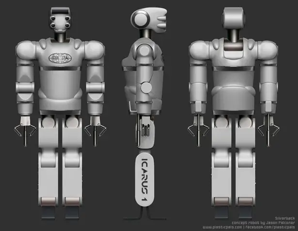 Silverback Robot : An Ape-Like Robot by Jason Falconer
