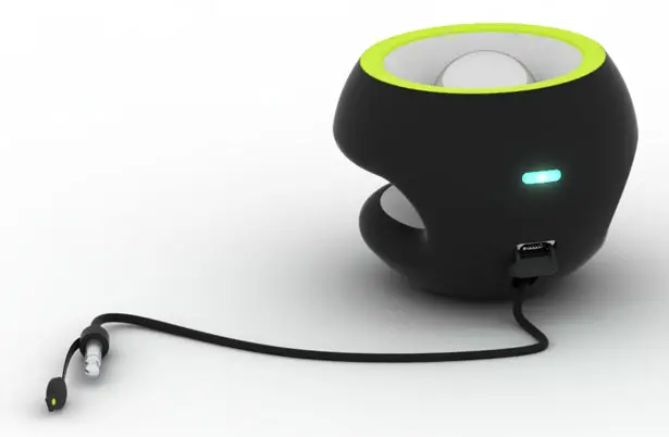 Single Portable Speaker Concept by Juliana Barona