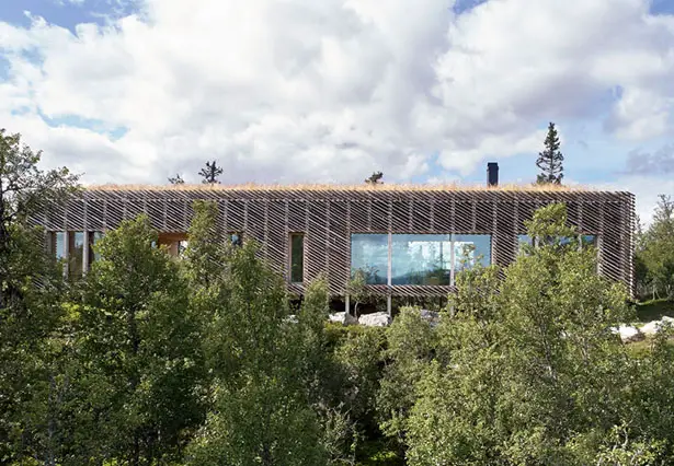 Skigard Hytte - Modern Cabin in The Mountain in Kvitfjell by Mork Ulnes Architects