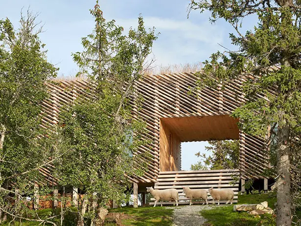 Skigard Hytte - Modern Cabin in The Mountain in Kvitfjell by Mork Ulnes Architects