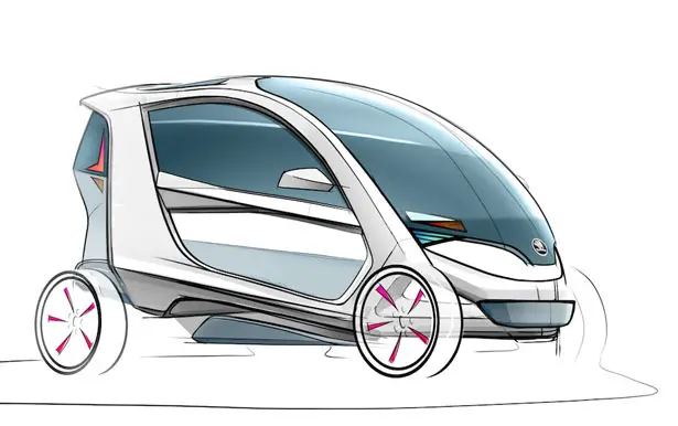 Skoda Kite Electric Car