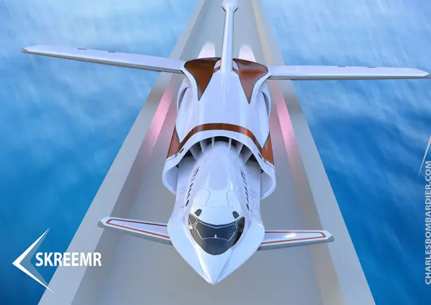 Skreemr Concept Aircraft by Charles Bombardier and Ray Mattison