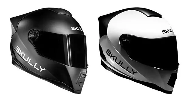 Skully AR-1 : Vertically Integrated Smart HUD Motorcycle Helmet