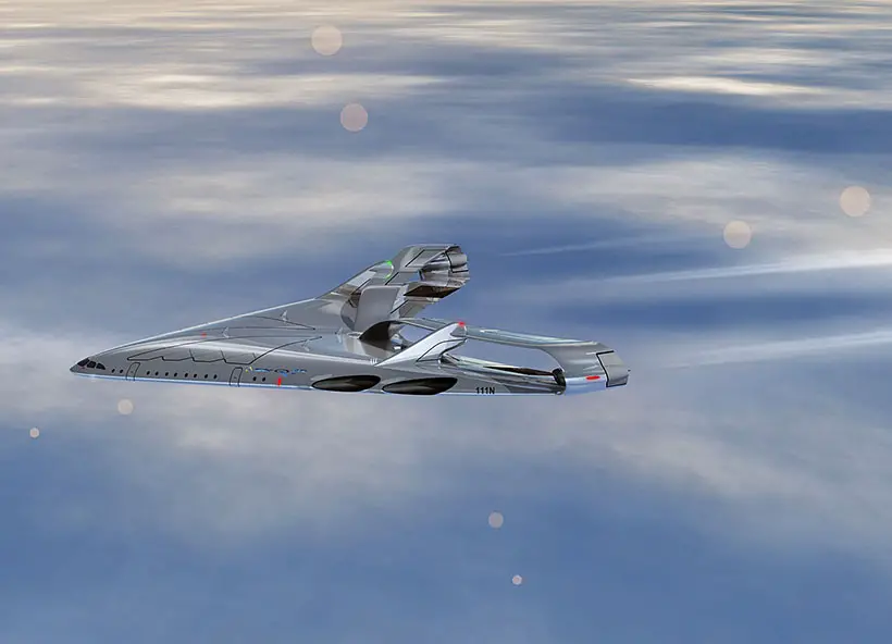 Sky OV Evo Transonic Airplane by Oscar Viñals