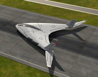 Futuristic Sky OV Supersonic Aircraft Concept for The Next Generation of Commercial Airplanes