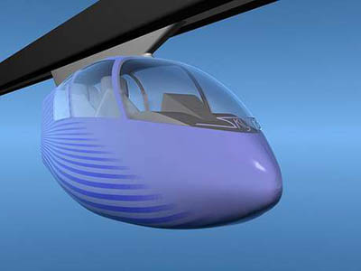 SkyTran – Futuristic Public Transport with Maglev System