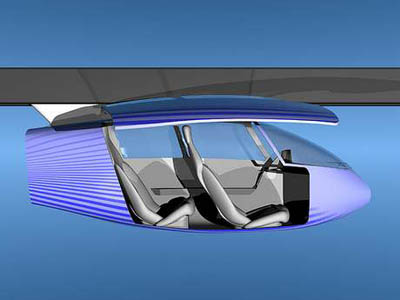 future skytran with maglev system