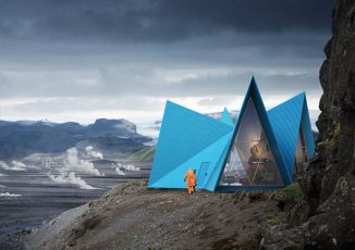 Skýli Trekking Cabin for Remote Trekking Spot in Iceland