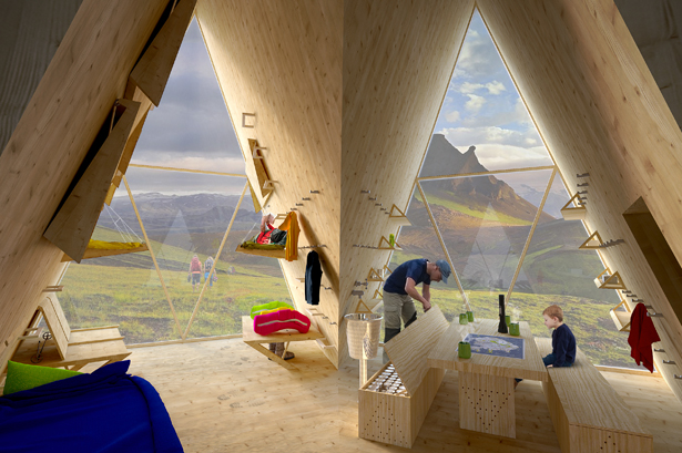 Skyli Trekking Cabin by Utopia Arkitekter