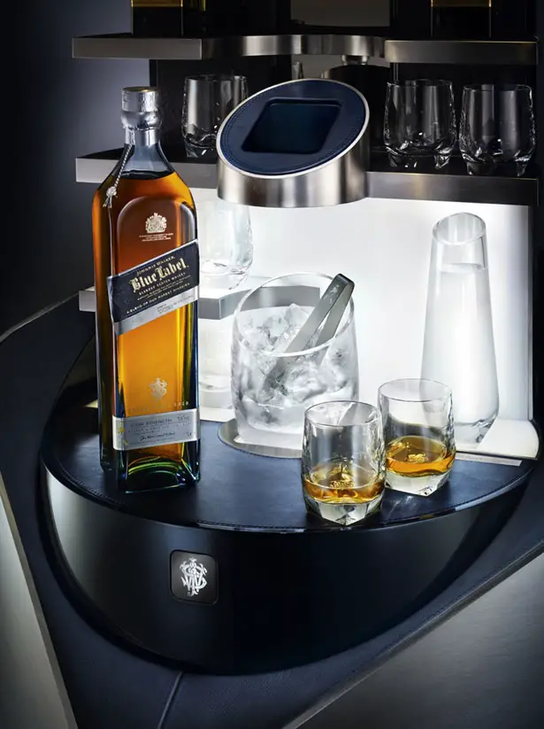 Indoor Private Bar by Porsche Design Studio and Johnnie Walker