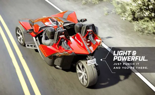 Slingshot 3-Wheel Motorcycle by Polaris