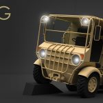 SLOG Six Wheeled Electrical Powered Modular Vehicle by Vasilatos Ianis