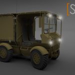 SLOG Six Wheeled Electrical Powered Modular Vehicle by Vasilatos Ianis