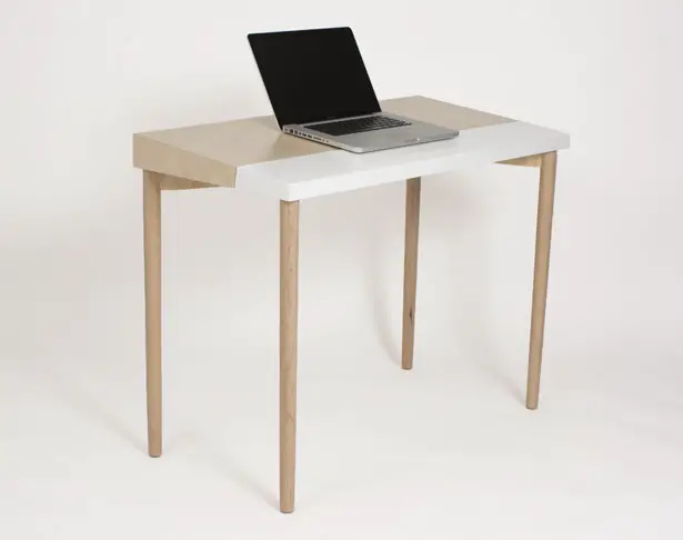 Slope Functional Desk Design by Jenk Design Office