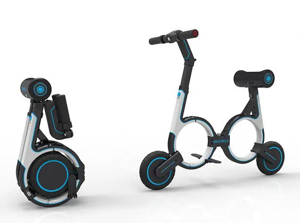 Smacircle S1 Foldable Electric Bike Fits Inside Your Backpack