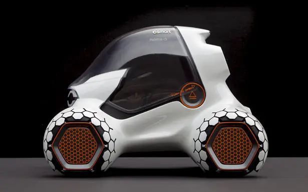 Smart 341 Parkour Future Vehicle Concept by Sylvain Wehnert, Emiel Burki and Phillipp Haban