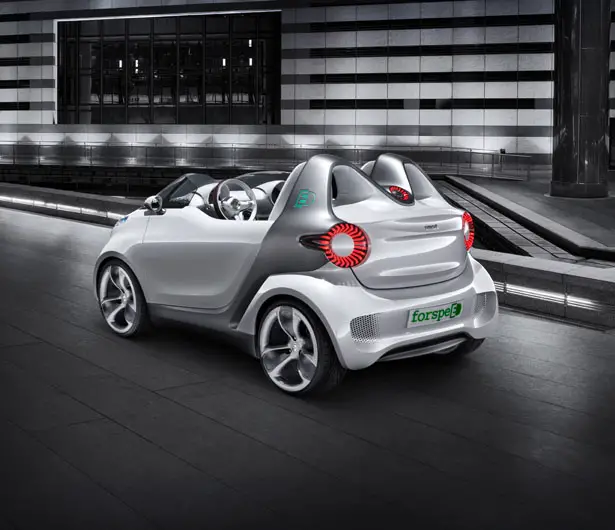smart electric car concept