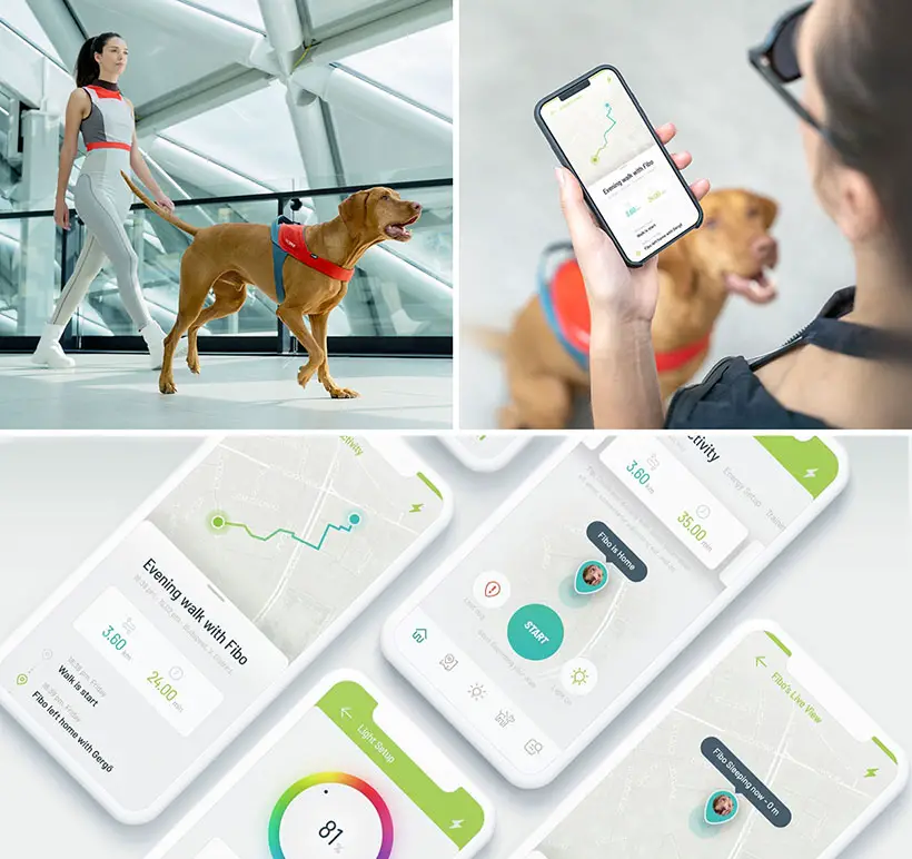 JK9 Sync Smart Dog Harness for JK9 LAB by Alberto Vasquez