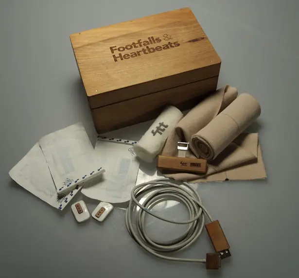 Footfalls and Heartbeats Smart First Aid Kit Concept To Improve Healthcare System Worldwide