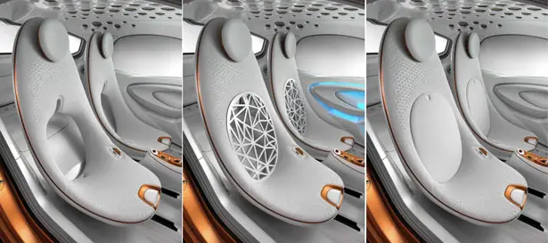 Daimler Smart Forvision Futuristic Car