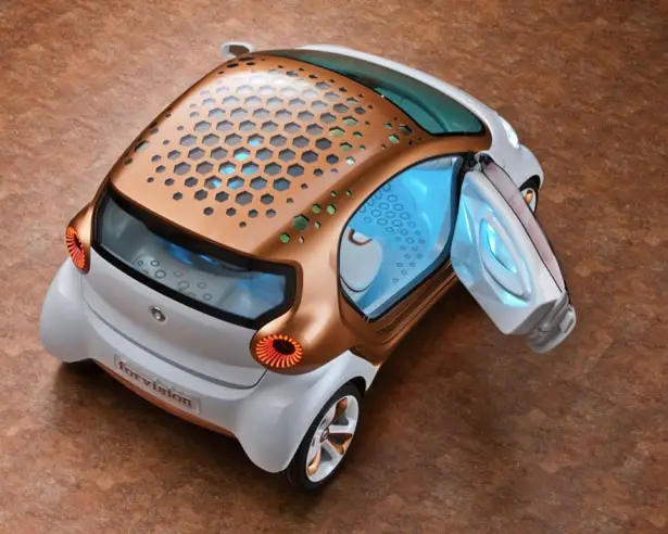 Daimler Smart Forvision Futuristic Car