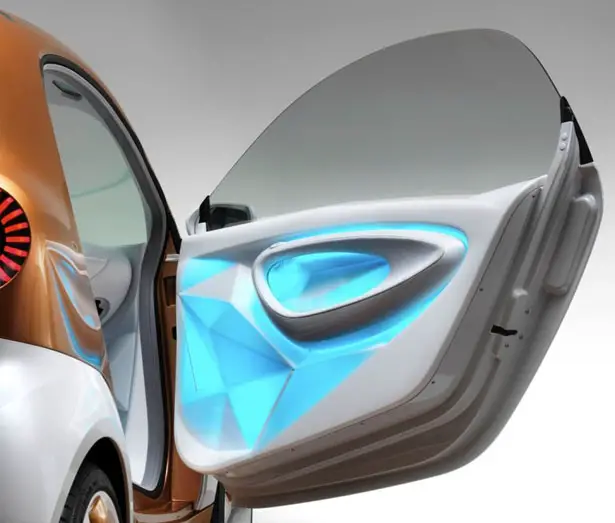 Daimler Smart Forvision Futuristic Car