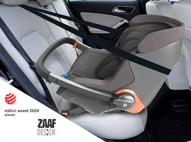 modern car seat and stroller