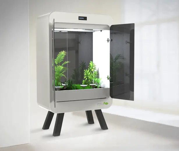 SmartGreenHouse Indoor Growing System by Massimo Battaglia