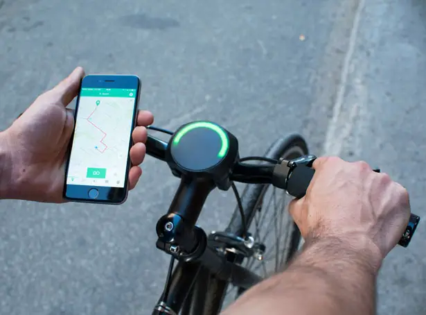 SmartHalo Transforms Your Bike into a smart bike by CycleLabs