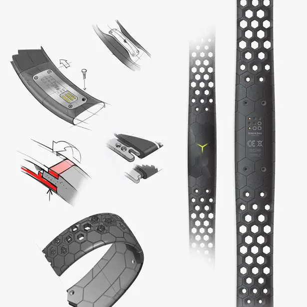 Smash Wearable Wristband by Katapult Design