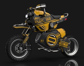 SMC-360 Off-Road Motorcycle Adapts to Variety Challenging Riding Conditions