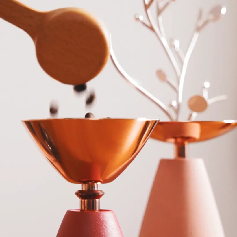 Smell the Flower Coffee Equipment by Forn Woei Koong Design Studio