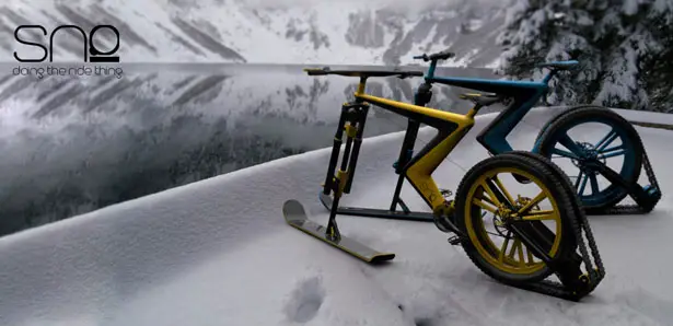 SNO : Snow Bike Concept by Venn Industrial Design Consultancy