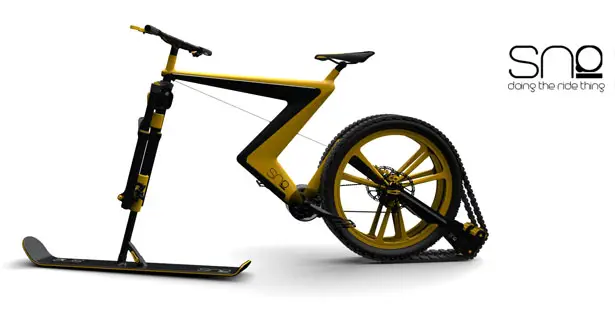 SNO : Snow Bike Concept by Venn Industrial Design Consultancy