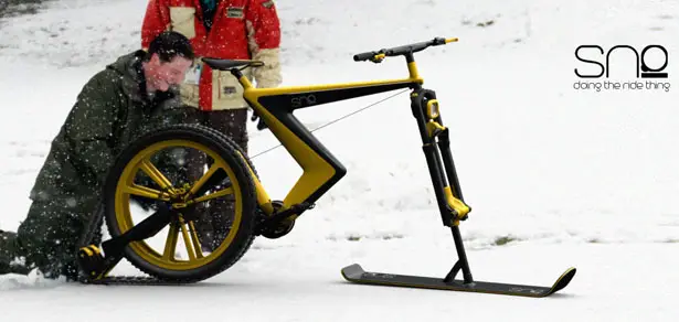 SNO : Snow Bike Concept by Venn Industrial Design Consultancy