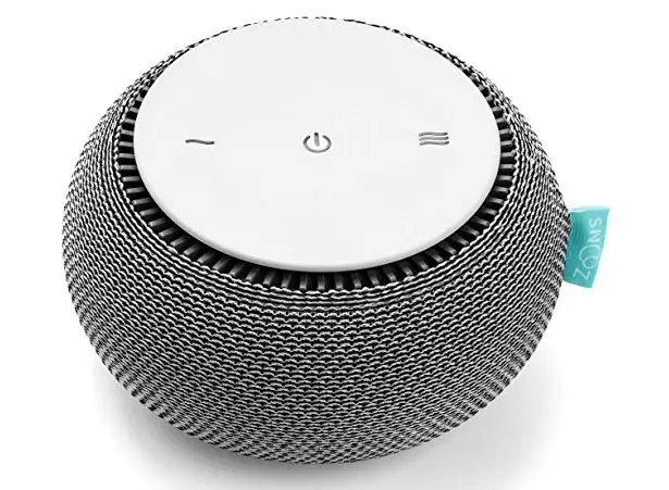 SNOOZ White Noise Machine with Real Fan Inside to Make You Fall Asleep Easily