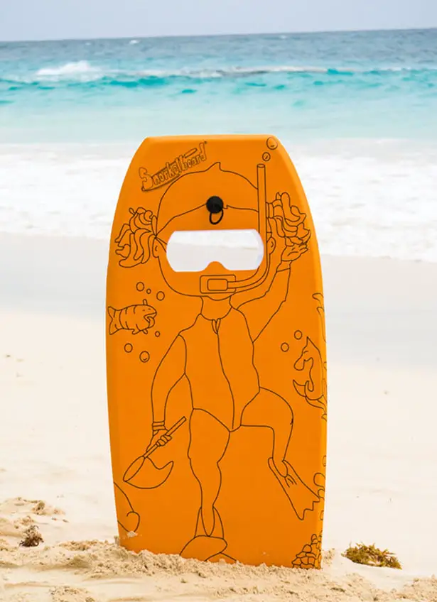 Snorkelboard - Swim Board with Anti-Fog Goggles