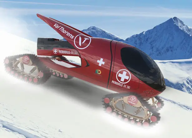 Snowsports Rescue Vehicle by James Langton