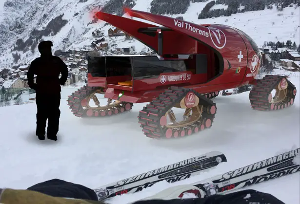 Snowsports Rescue Vehicle by James Langton