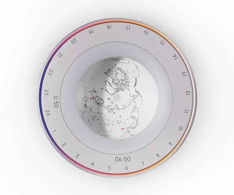 Snyearth Intuitive Global Clock