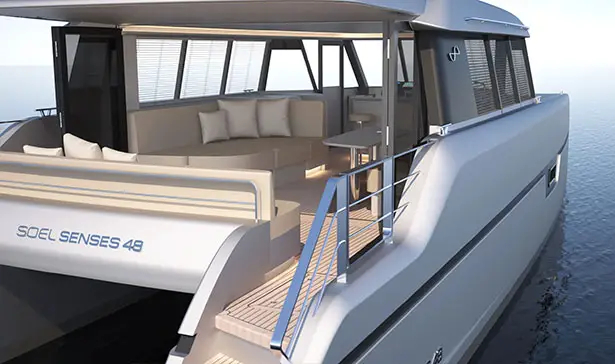 Soel Senses 48 Solar Electric Yacht