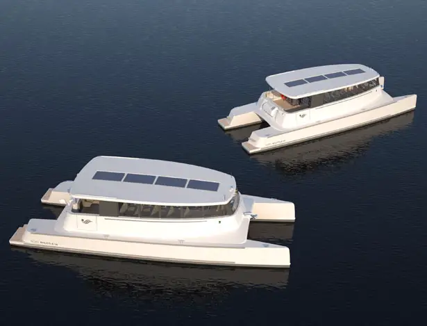 Soel Shuttle 14 Solar-Powered Electric Boat by Soel Yachts