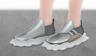 Sneaker-Creeper Concept Features Soft Robotic Sole Making It Highly Flexible for Any Activity