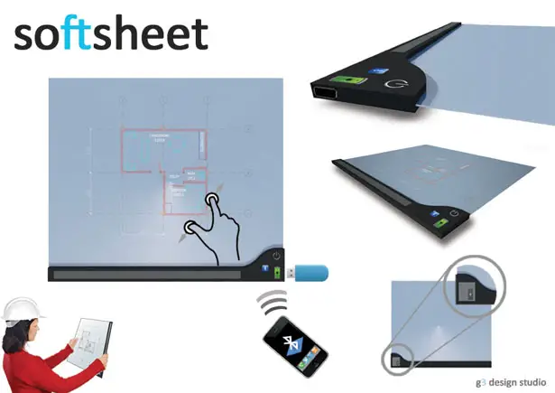 SoftSheet Concept by Gautham R Varma Is Pretty Handy for Architects, Contractors and Engineers