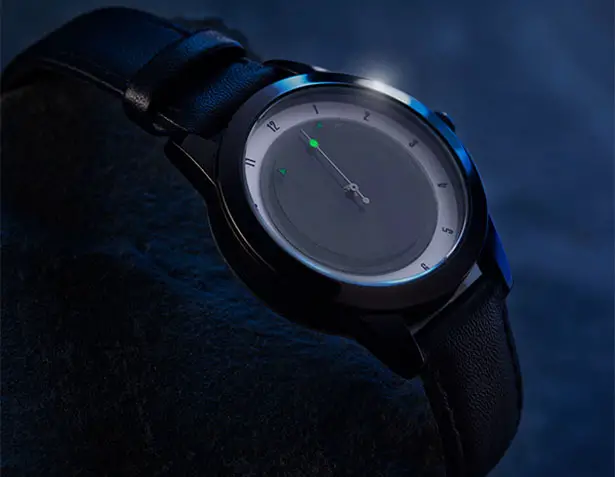 Cool Solar Eclipse Watch Features Black and White Animation as Its Face - Tuvie Design Cool Solar Eclipse Watch Features Black and White Animation as Its Face - Tuvie Design